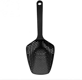 1pc Kitchen Scoop Strainer Colander Plastic Soup Spoon Noodles Forks Cooking Shovels Pasta Filter Spoon