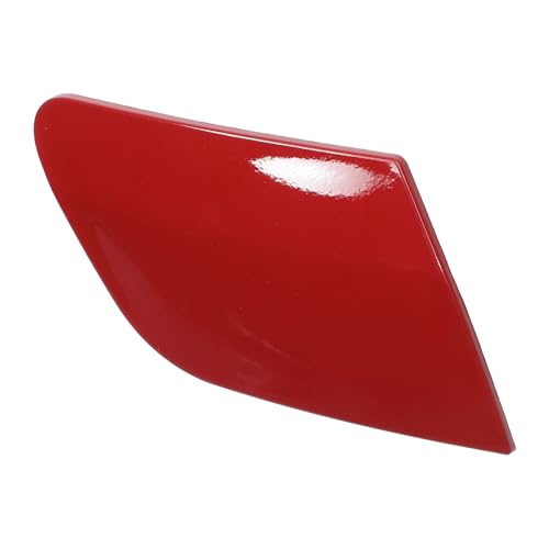 INFINAUTO Front Right Bumper Headlight Washer Nozzle Cover Cap No.1K5955110A Bumper Trim Nozzle Cover for VW Golf V MK5 GTI R32 2003-2009 Red Plastic 1 Pcs