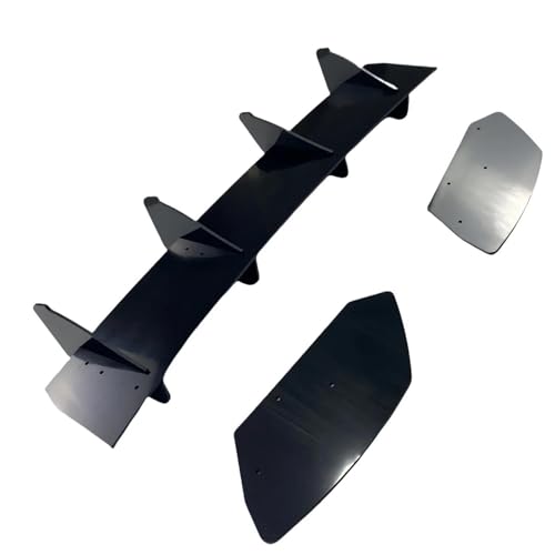 Becquet de toit arrière et séparateur de pare-chocs brillant pour Seat Leon 5F