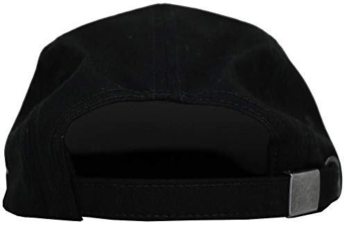 Boné Hupi Sunday 5 Panel Preto, Cor: Preto