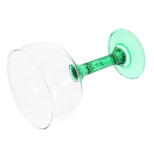 AUTSUPPL 1Pc Cactus Shaped Margarita Glass Chic Transparent Drinkware for Parties Stylish Household Goblet Unique Desktop Decor present for Friends