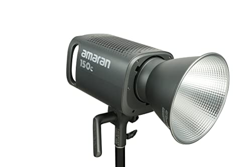 Image of Amaran 150c RGB COB Video Light, Dimmable Full-Color LED Panel, Adjustable 3200K-9500K, High CRI 95+, Portable Lighting for Photography, Videography, YouTube, Film, Studio & Content Creation