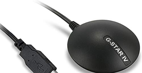 GlobalSat BU-353S4 USB 48canales Negro - Módulo Receptor GPS (USB, -163 dBmW, 48 Canales, SiRFStar IV, L1, 1575,42 MHz)