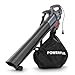 Powerplus Souffleur de Feuilles électrique POWEG9014-3300 W Souffleur de Feuilles électrique, Vitesse maximale de l'air 270 km/h, Outils de Jardinage