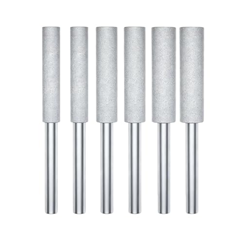 Genérico Cabezas de molienda óxido Aluminio recubiertas Accesorios para afilar Cadena Moto Cadenas y eléctrica Juego Brocas multipropósito