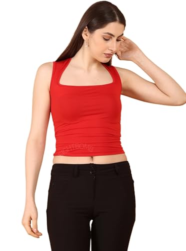 Image of SIGHTBOMB SKIMS V Strap Ultra Soft Feather Touch Micro Fiber Cuddle TEE Tops for Women TOP