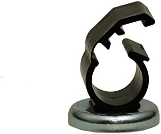 Mag Daddy - Magnetic Fasteners, 1/2" Magnetic Clamp Color: Black, UL Listed: 15 lbs. (62450)