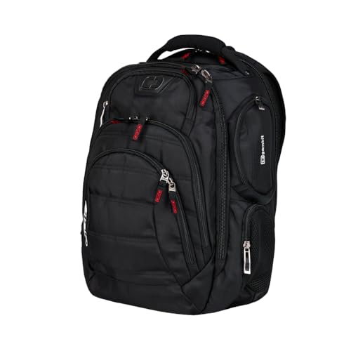 Callaway OGIO Gambit Backpack with 15-inch Laptop Compartment and Crush-Proof Tech Vault Pocket, Black, 50 cm - 33 Litre Legacy Collection