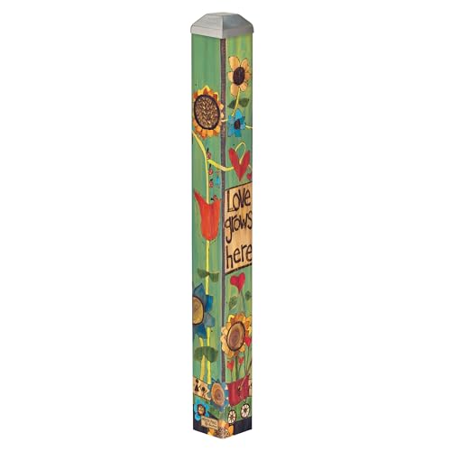 Studio M Art Pole, PVC Weather Resistant Pole with Vinyl