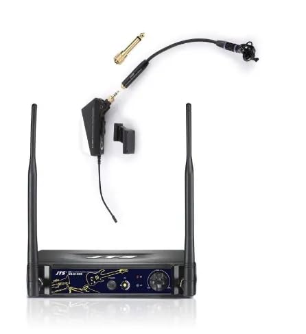 JTS UR816DB Sistema Wireless per Fisarmonica/Organetto e Chitarra, con Trasmettitore UT-16GT(A) e modulo microfonico per fisarmonica/organetto 516GT, 626-650MHz