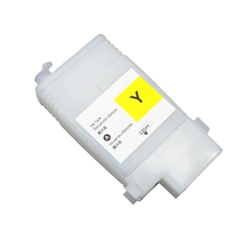 Cartouche PFI-107 Jaune Rechargeable Compatible avec Traceur Canon iPF670 iPF770