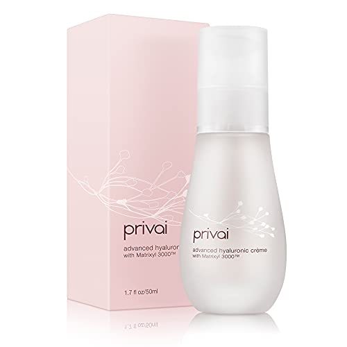 Privai Advanced Hyaluronic with Matrixyl 3000, 1.7 fl oz, Anti aging face moisturizer with peptides, cellular renewal, rejuvenate collagen