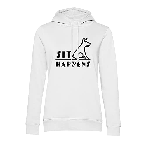 Sweat à capuche Sit Happens le cadeau parfait pour maîtres de chiens