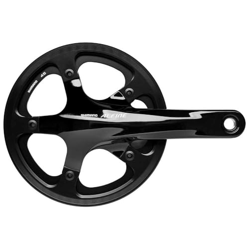 V}m(SHIMANO) NNZbg FC-S501 ubN 45T `F[K[ht(_u) 170mm EFCS501CB5C2L ALFINE(AtB[l)