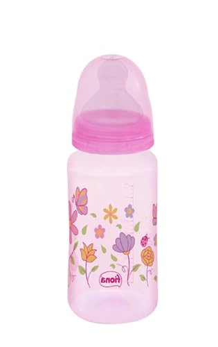 Fiona Mamadeira Silicone 300 Ml Tam 2 - Rosa