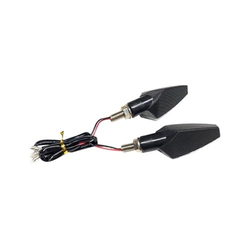 Indicateur de virage clignotant LED universel 12V | Paire de feux jaunes haute luminosité moto