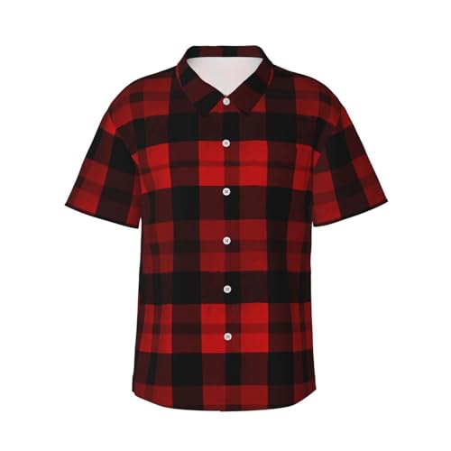 Chemise hawaïenne homme manches courtes décontractée contre la chaleur d'été