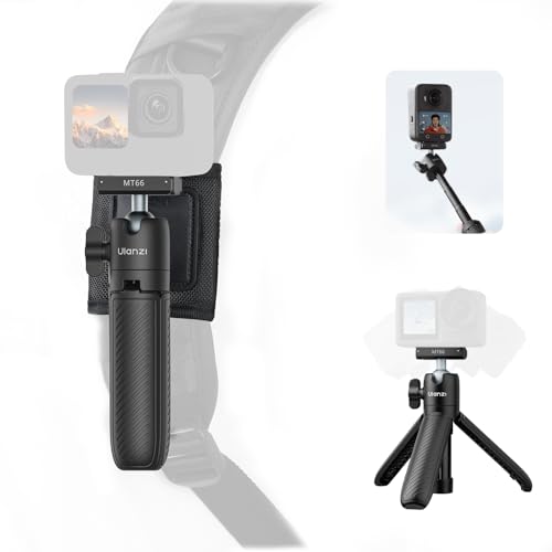 1/6サイズ【シネマカメラ/映画用カメラ】三脚付き ミニチュア Amazon | Ulanzi MT66 Action5用Action4用カメラ三脚 バックパック対応