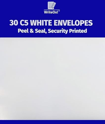 C5 White Envelopes For A5 Greeting Cards - View #7