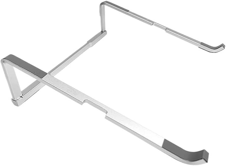Podstawka pod laptopa na biurko Podstawka pod laptopa odłączany przenośny aluminiowy uchwyt na 12 -17 srebrny