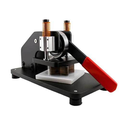 Machine de découpe de cuir manuelle et gaufrage robuste pour artisanat PU