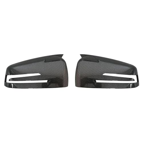 Coques rétroviseurs Mercedes W176 W204 W212 aspect carbone