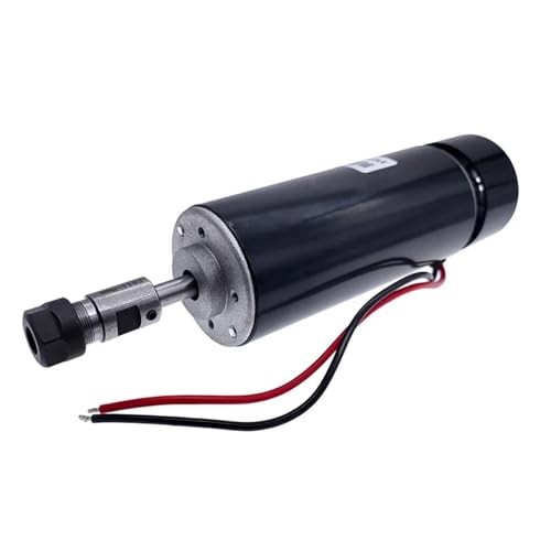 Husillo de CC de 500W con rodamiento de alta precisión y controlador de tensión lineal
