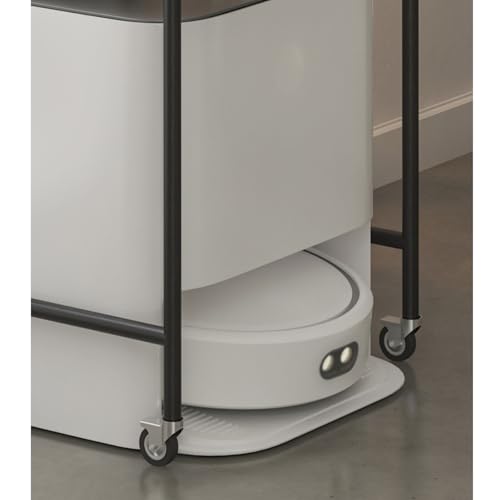 Estante para robot de barrido con compartimento lateral compacto 5