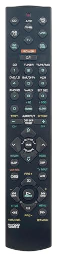 RAV203 V473170US Universal Remote Control Compatible for Yamaha RX-V496 RXV496 AV Receiver Remote Controller