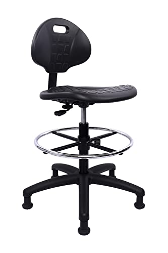 Chair Master (Tall Bench Stool, Glides Easy to Clean! Ergonomic