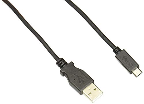 StarTech USBAUB3MBK - Cable Slim de Carga y sincronización para Tablets y móviles (Micro B a USB...