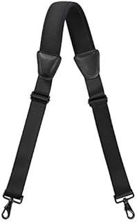 Shoulder Strap,58" Neoprene Padded Adjustable Shoulder Bag Straps Replacement for Briefcase,Bags, Laptop with Swivel Hooks ,Black