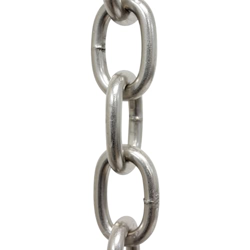 Image of RCH Hardware CH-S60-02-BN-10 Steel Chandelier Chain 5 Gauge, Brushed Nickel (10 Feet)