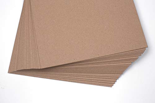 House of Card & Paper Brauner Kraftkarton 280 g/m², A4, 50 Blatt