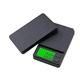 電子天秤. デジタルポケットスケール,液晶,グラム,食品,宝石,オンス,穀物,500g, 0.01g, 1000g, 0.1g .精密秤(1000g x 0.1g)