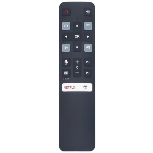 Télécommande RC802V de rechange pour réparer la commande vocale TCL