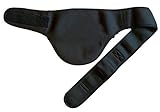 Ajuste elástico de 4 vías. Bolsa vertical de neopreno para estomía de estomía de neopreno para estomía, cinturón de estomía, soporte para estomía (lado derecho, tamaño 4 = 36\" a 38\")