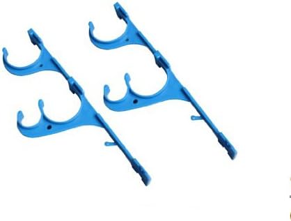 Pool Pole Hanger Set with Screws for Pool Pole Net Brush Vacuum Hose