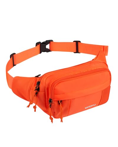 WATERFLY Large Crossbody Belt Bag – Orange