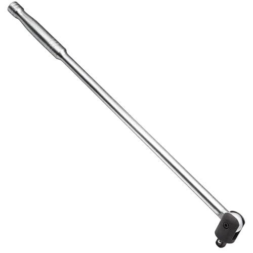 Zepkouel 1/2' Breaker Bar,1/2 Inch Drive Ratcheting Breaker Bar,20' Lug Nut Breaker Bars Extension,Cr-Mo Head