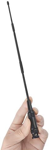 HYS 27MHz BNC Antenna 13-Inch Aerial for CB Handheld/Portable Radio Compatible with Cobra Midland Uniden Anytone CB Radio