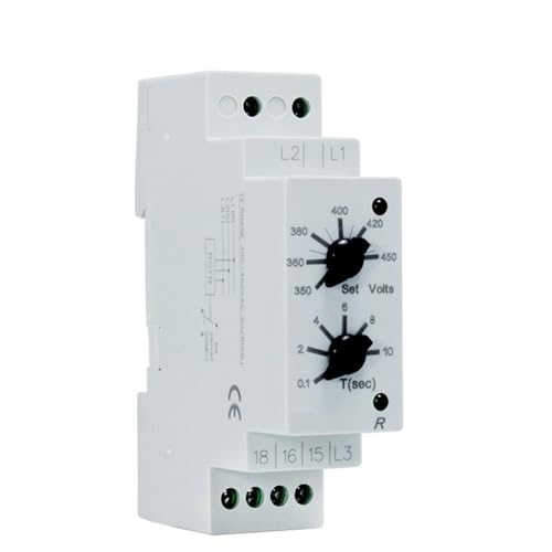 Relais de contrôle d'alimentation triphasé 1X-T pour atelier 450V