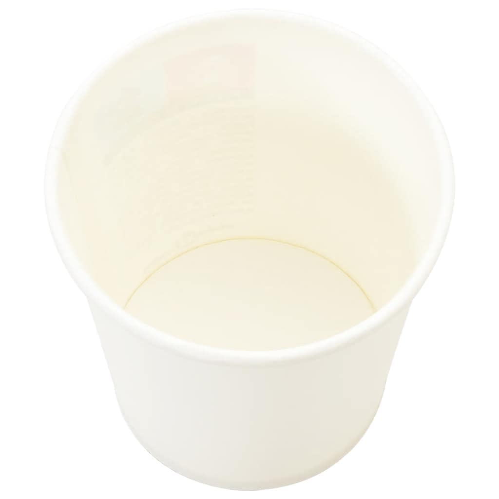 Tazze da caffè in carta 1000 pezzi 4oz 100ml Bianco Bicchieri usa e getta Tazza per caffè, Cureaux ed eventi