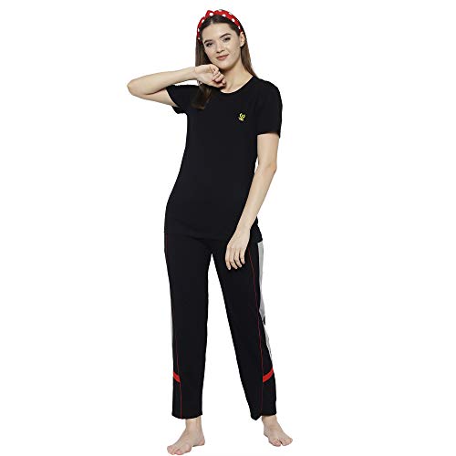 Image of Mack Jonney Cotton Blend Track suit Co-ord Set For Women-VJ WNS-010