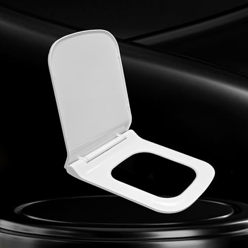 Image of WASSMIST Toilet Seat Cover Set(Soft Close) - Durable Commode Seat Cover for Western Toilets | Fits Most Standard Toilet Seats (Easy to Clean)
