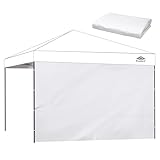 FLAGLY 10x10 Pop Up Canopy Sidewall - 1 PC 300D Waterproof Attachable Tent Wall,...