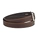 ARIAT Men's Copper Full-Grain Leather Belt with Silver Buckle, 36