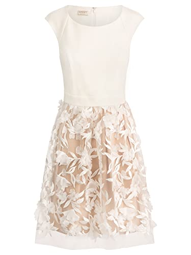 ApartFashion Damen Kleid, Creme-nude, 36 EU