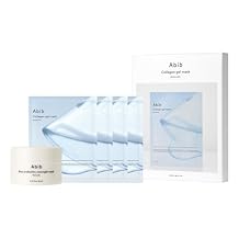 Abib Rice Probiotics Overnight Mask Barrier Jelly & Vegan Collagen Gel Mask sedum Jelly 4 Sheets | Moisturizer for Slugging Intensice Hydrating Nourishing Face, Korean Vegan Collagen