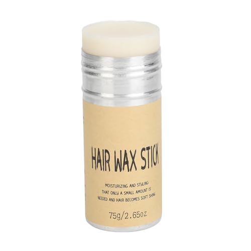Bastão de Cera para Modelagem de Cabelo, Bastão de Cera de Cabelo 2,6 Onças para Frizz Nas Bordas